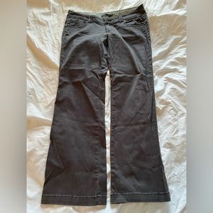 Gray Prana size 10 pants